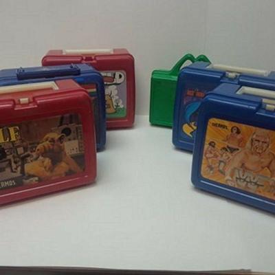 Vintage 1980s Lunchbox Lot of 5 ALF GIJOE WWF GARFIELD BATMAN RR7778 https://www.ebay.com/itm/123751049761