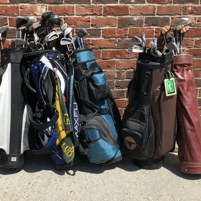 Golf: 57 Clubs and 5 bags+ Taylor Made, Big Bertha lot LAQ0988 https://www.ebay.com/itm/113732698110