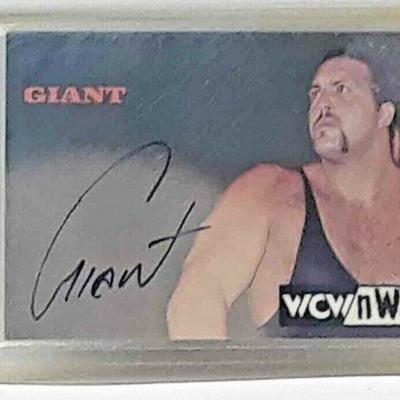 TOPPS WCW/NWO GIANT AUTHENTIC SIGNATURE AUTOGRAPH 3X4 IN RX103 https://www.ebay.com/itm/113728980641