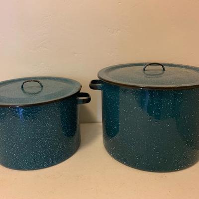Granite ware stock pots