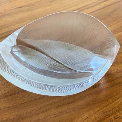 Lalique “Abstract” dish