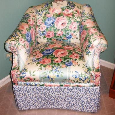 floral chair   BUY IT NOW  $ 48.00