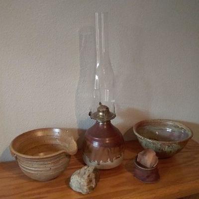 Oil Lamp, Decorator Bowls, and More