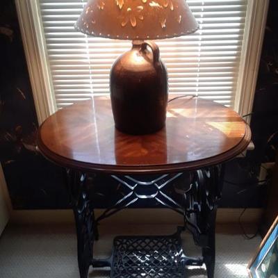 Sewing machine base table