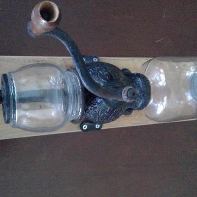 Arcade antique coffee grinder