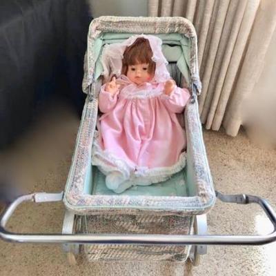 Baby Doll and Carriage