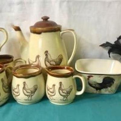 Rooster Coffee Set and More