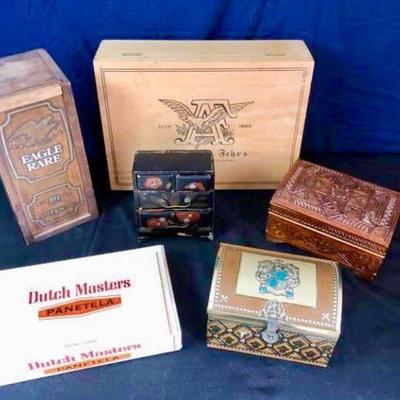 Vintage Wood Boxes