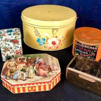 Vintage Tins