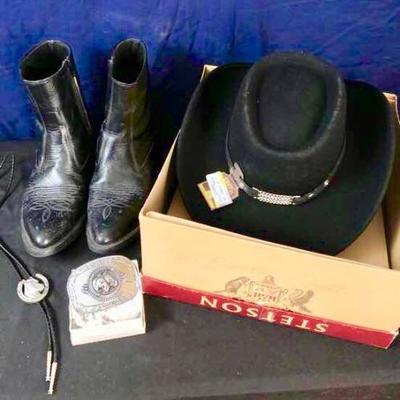 Hat, Boots, and Buckles