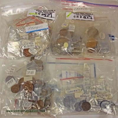  Selection of U.S. Pennies and Foreign Coins

Located Inside â€“ Auction Estimate $5-$10 