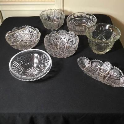Glass Serving and Decorative Bowls