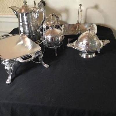 Silver Plated Serving Pieces