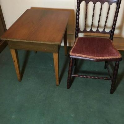 Vintage Table and Chair