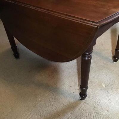 Vintage Antique Drop Leaf Table