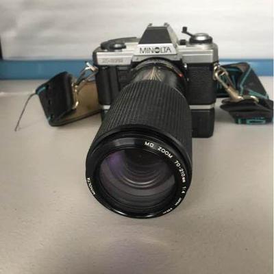 Minolta X-370 Camera with Minolta Lens
