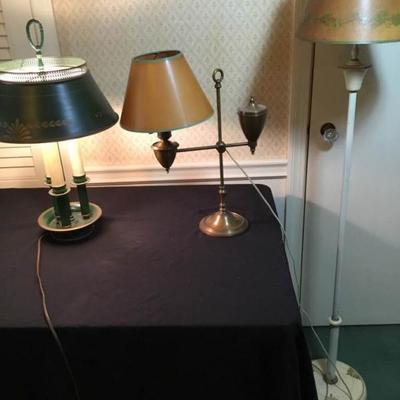 3 Vintage Lamps