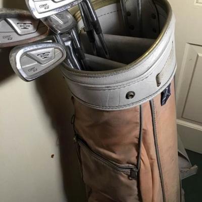Clubs and Bag Khaki - Womens