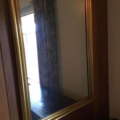Mirror Gold Frame