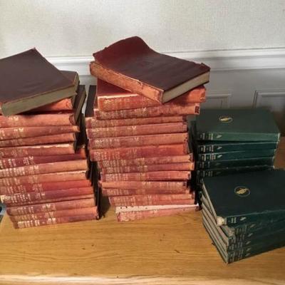 Charles Dickens Leather Bound and John Burroughs