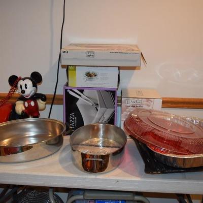 Mickey Mouse Telephone & Kitchen Items