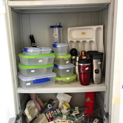 Plasticware for storage and travel