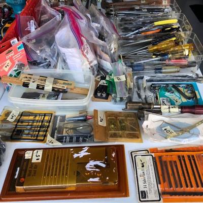 A garage full of tools, supplies, hardware, gadgets and project must-haves!
