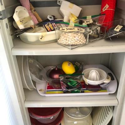 Plasticware for storage and more