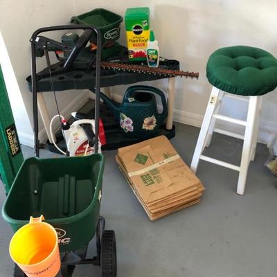 Lawn and garden equipment and supplies.