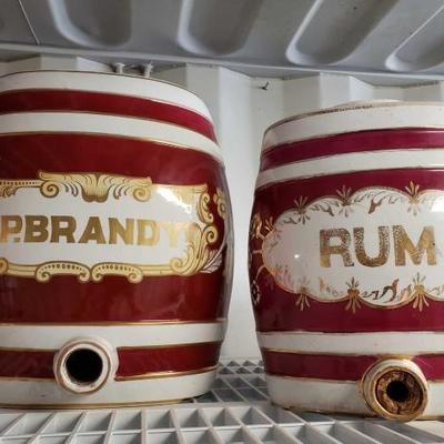 #1060: Decorative Rum and Brandy Containers
11