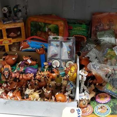 
#1044: Assorted Lion King Toys, Figures and More
Assorted Lion King Toys, Figures and More