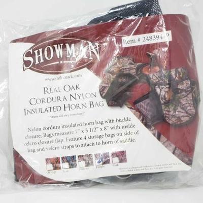 
#706: Brand New Real Oak Cordura Nylon Insulated Horn Bag- Purple
Real Oak Cordura nylon insulated horn bag with buckle closure. Bag...