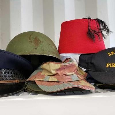 
#1063: Military Helmets, Commanders Cap, Utility Caps, and More
Military Helmets, Commanders Cap, Utility Caps, and More