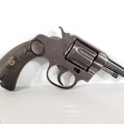 
#226: Colt Pocket Positive .32 Police CTG Revolver with Holster
Serial Number: 166496 
Barrel Length: 2.5