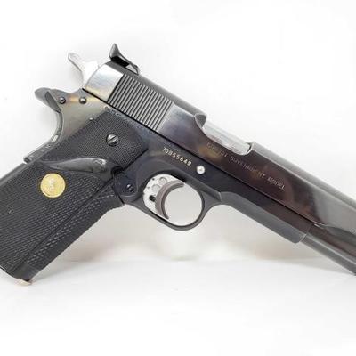 #203: Colt 1911 Combat Government Model .45 with Magazine
Serial Number: 70B55649
Barrel Length: 5