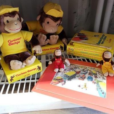 
#1017: Curious George Collection Stuffed Animals and Books
Curious George Collection Stuffed Animals and Books

