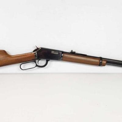 #254: Winchester 9422 Lever Action .22 Cal Rifle, with Original Box
Serial Number: F271813
Barrel Length: 20.25