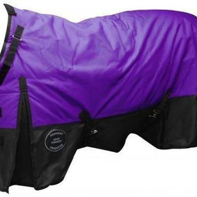 
#722: Brand New Purple Waterproof and Breathable Perfect Fit 1200 Denier Turnout Blanket 74