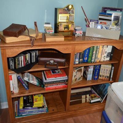 Bookshelf and Books