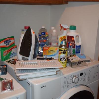 Household, Cleaning Supplies, & Iron