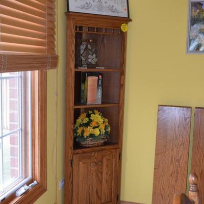 Corner Display Cabinet & Home Decor