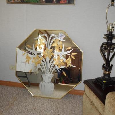 Decorative Mirror, Lamps