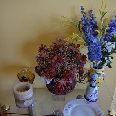 Silk Floral Arrangements, Home Decor