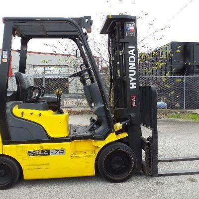 5000 Lb Hyundai Forklift Auction Houston Tx 77061 Estatesales Org