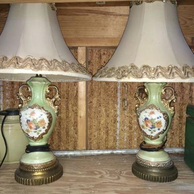 vintage table lamps 