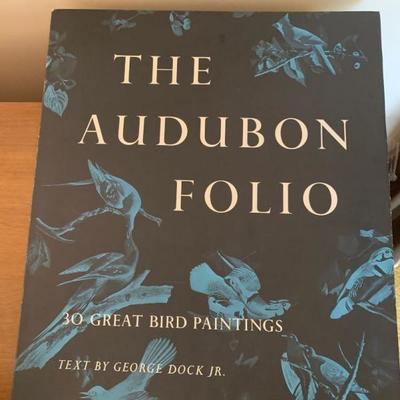 Audubon Folio of Thirty Great Bird Paintings together with 2 botanical prints  