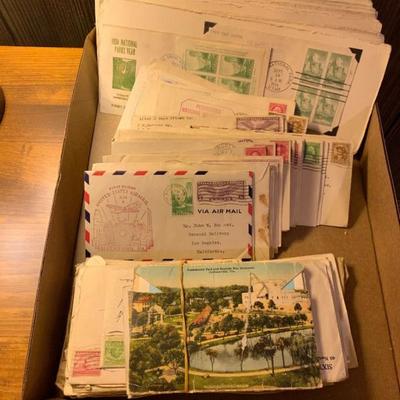 Lot of assorted early letters and first day covers  