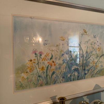 Watercolor of flowers by Ginny Masters  
