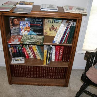 Bookcase Assortment of Books 
