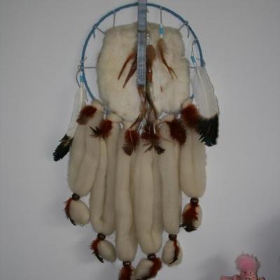 Large Feather Dream Catcher 